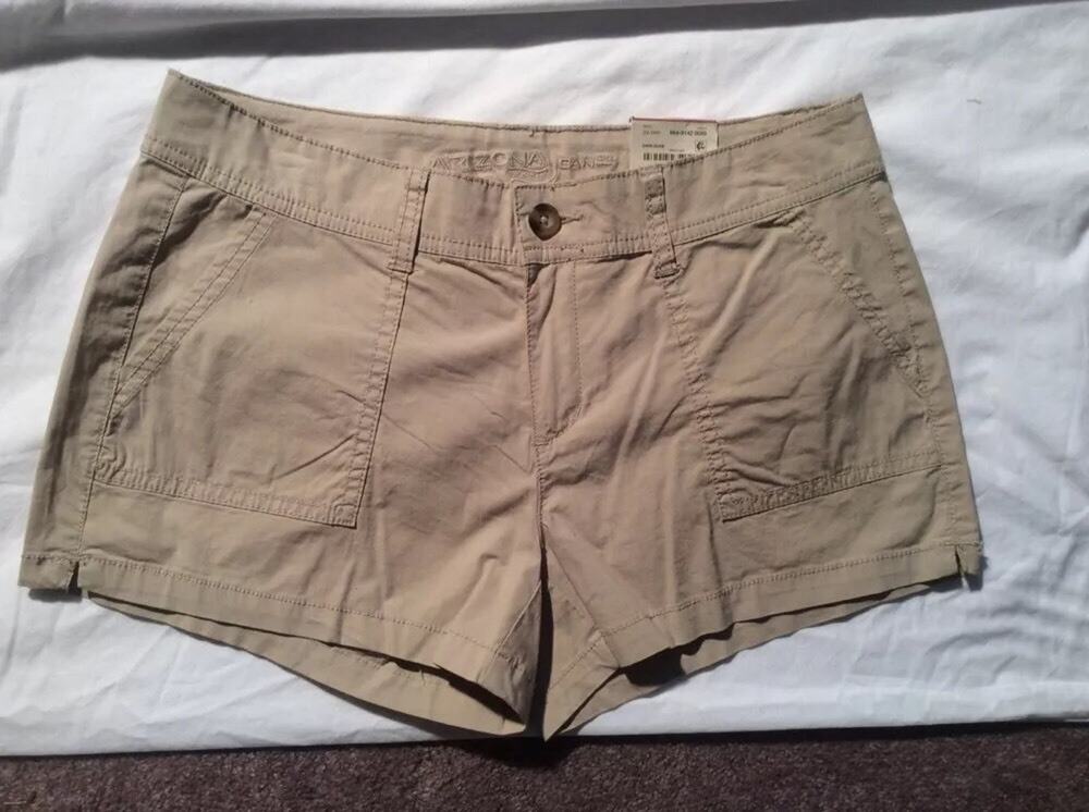 Arizona Jeans Dark Dune Khaki Color Size 7 -NWT